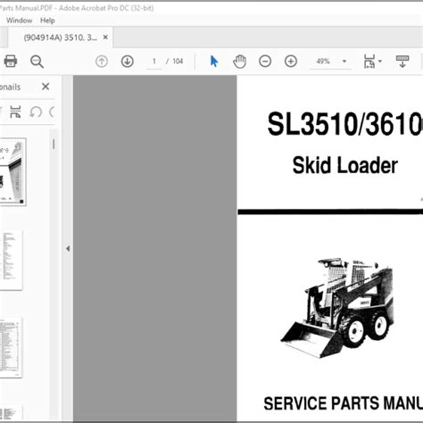 Gehl® SL3510 Parts 